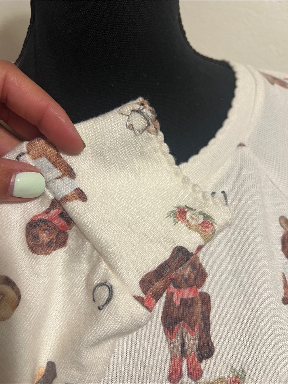 PJ SALVAGE Ruff On The Range Dog Long Sleeve Top - Picture 12 of 14